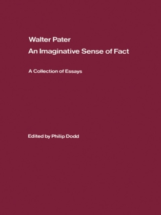 Walter Pater: an Imaginative Sense of Fact