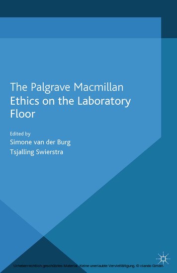 Ethics on the Laboratory Floor main product photo