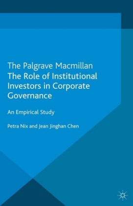 The Role of Institutional Investors in Corporate Governance