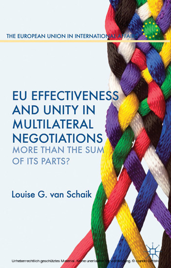 EU Effectiveness and Unity in Multilateral Negotiations main product photo
