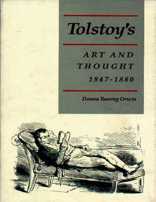 Tolstoy's Art and Thought, 1847-1880 main product photo