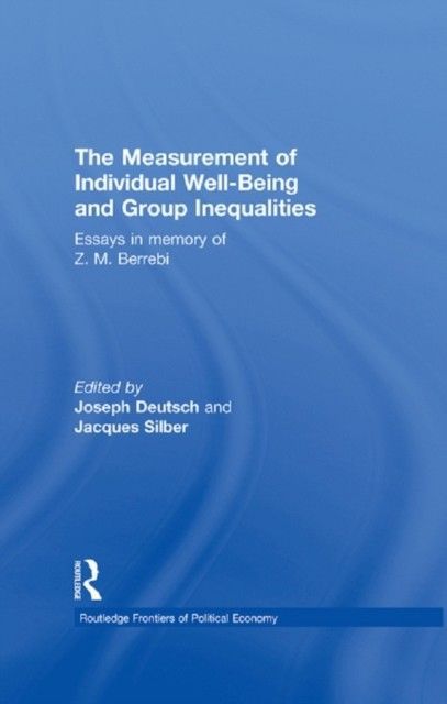Measurement of Individual Well-Being and Group Inequalities main product photo