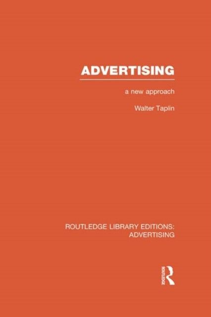 Advertising A New Approach main product photo