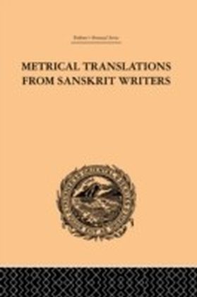 Metrical Translations from Sanskrit Writers