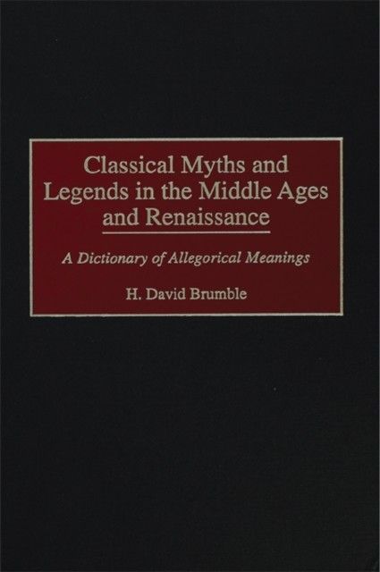 Classical Myths and Legends in the Middle Ages and Renaissance main product photo