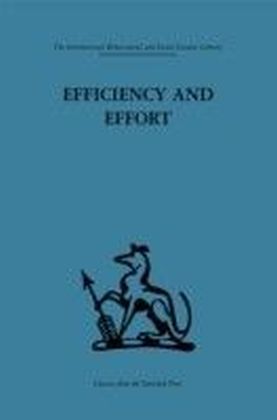 Efficiency and Effort main product photo