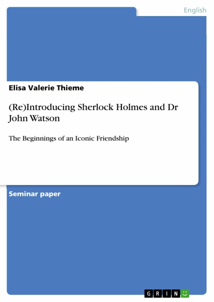 (Re)Introducing Sherlock Holmes and Dr John Watson main product photo