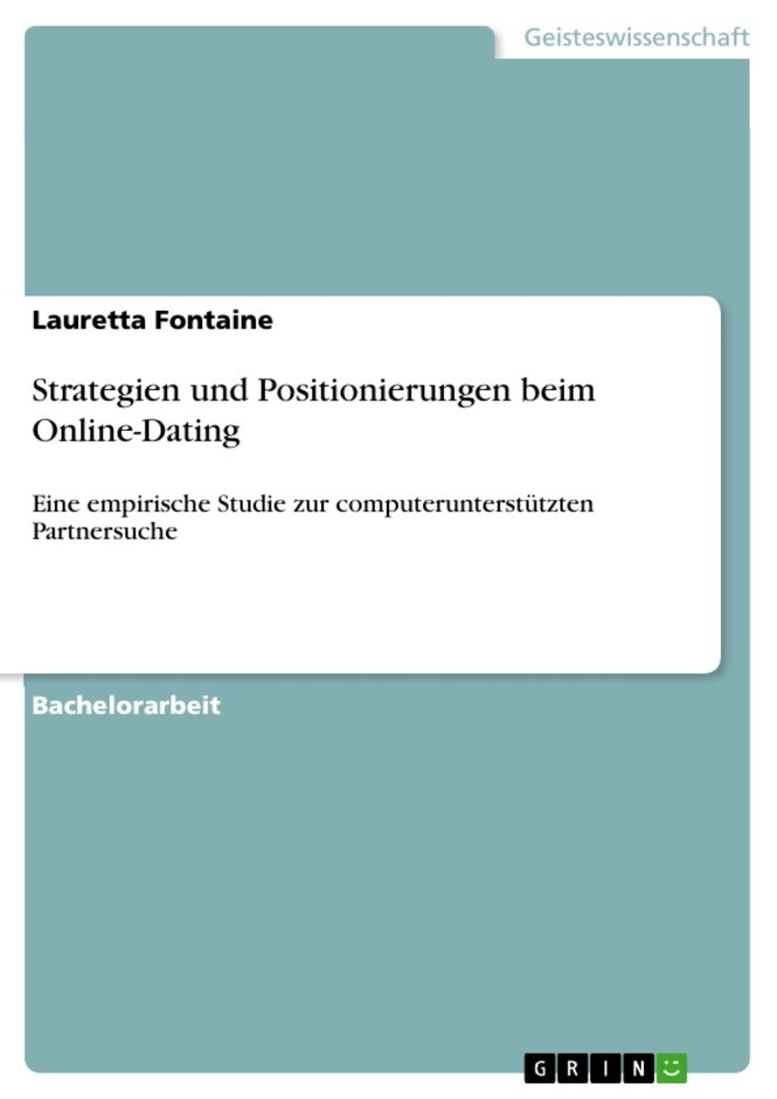 Strategien und Positionierungen beim Online-Dating main product photo