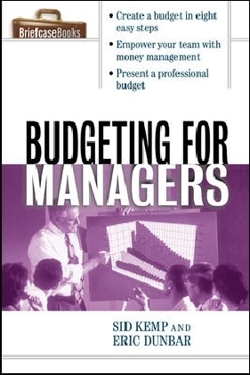 Budgeting for Managers