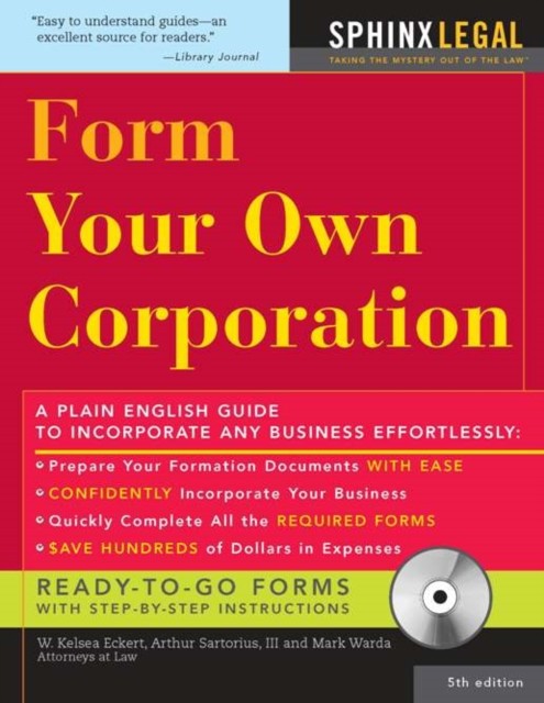 Form Your Own Corporation main product photo