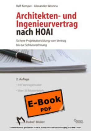 Architekten- und Ingenieurvertrag nach HOAI