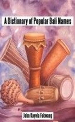 Dictionary of Popular Bali Names main product photo