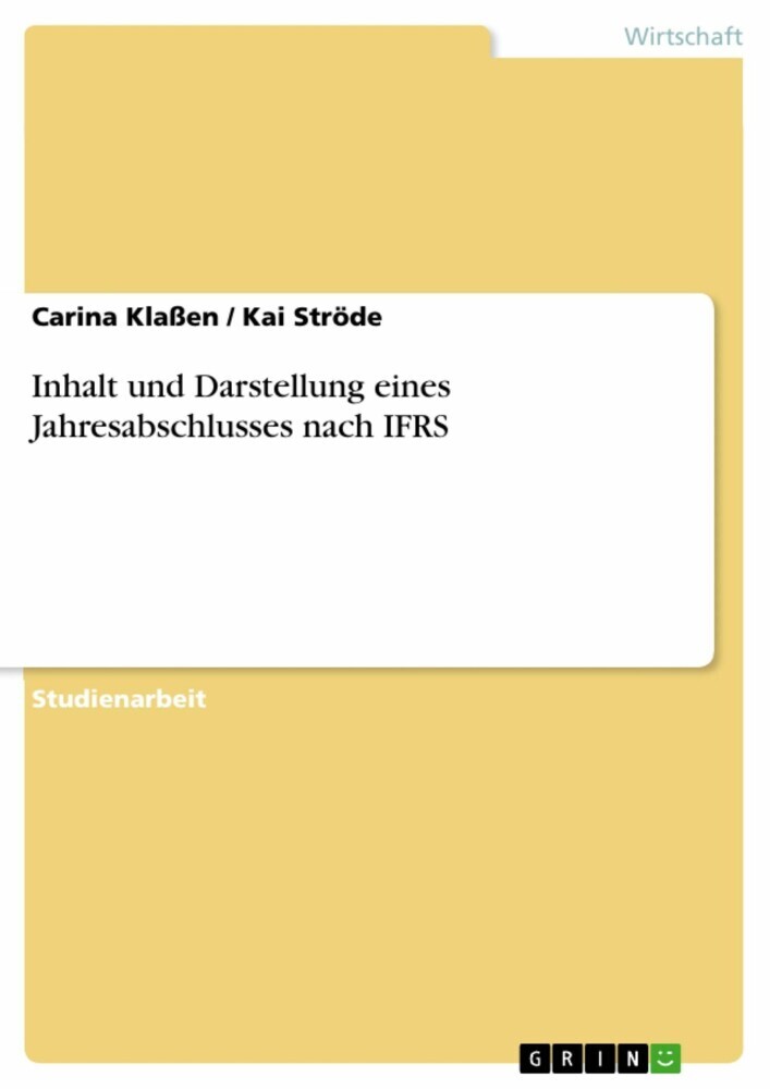 Inhalt und Darstellung eines Jahresabschlusses nach IFRS main product photo