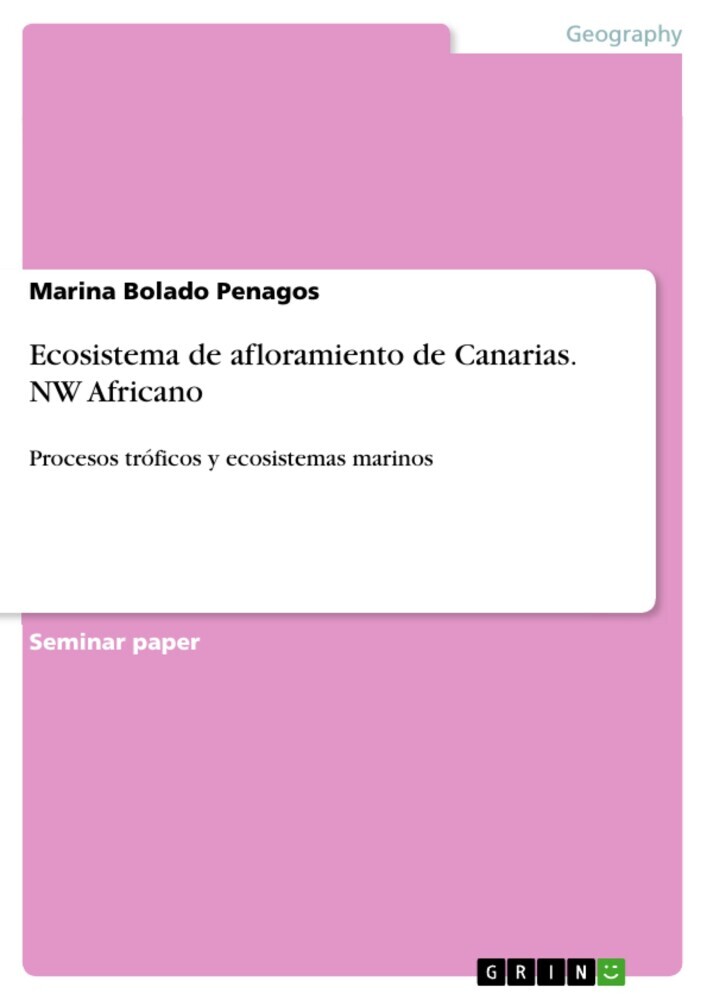 Ecosistema de afloramiento de Canarias. NW Africano main product photo