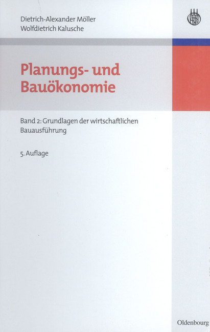 Planungs- und Bauökonomie main product photo