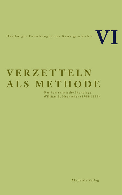 Verzetteln als Methode main product photo