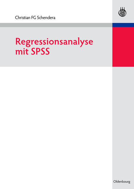 Regressionsanalyse mit SPSS main product photo