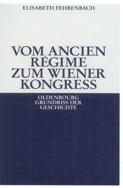 Vom Ancien Régime zum Wiener Kongreß main product photo