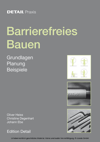 Barrierefreies Bauen main product photo