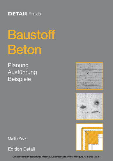 Baustoff Beton main product photo