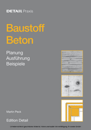 Baustoff Beton