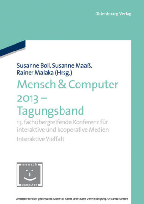 Mensch & Computer 2013 - Workshopband