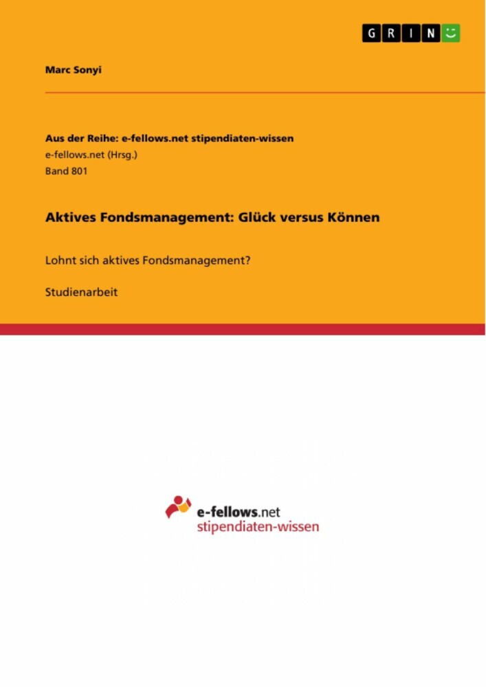 Aktives Fondsmanagement: Glück versus Können main product photo