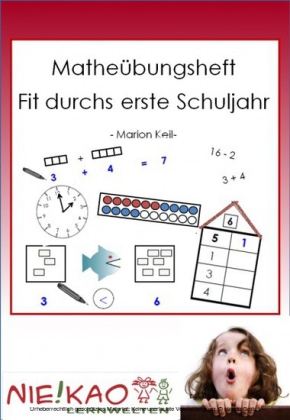 Matheübungsheft - Fit durchs erste Schuljahr main product photo