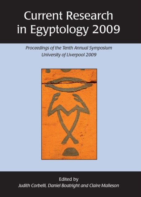 Current Research in Egyptology 2009 main product photo