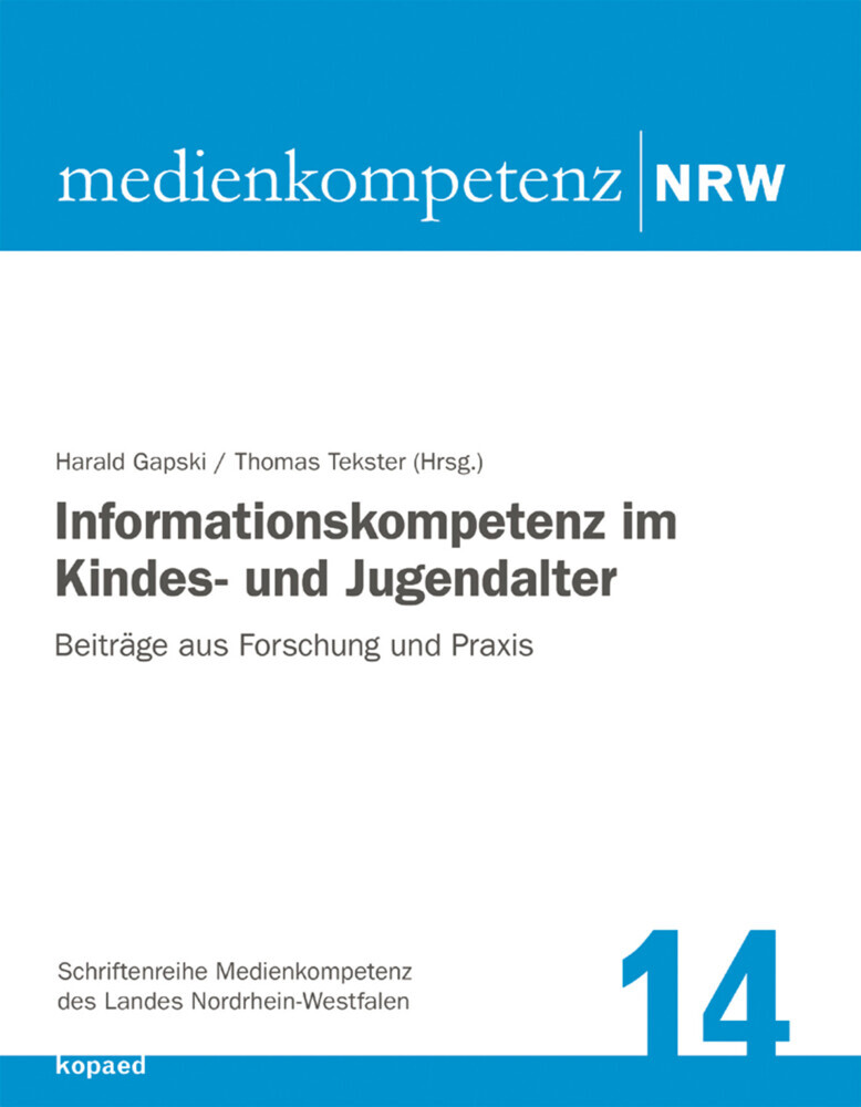 Informationskompetenz im Kindes- und Jugendalter main product photo