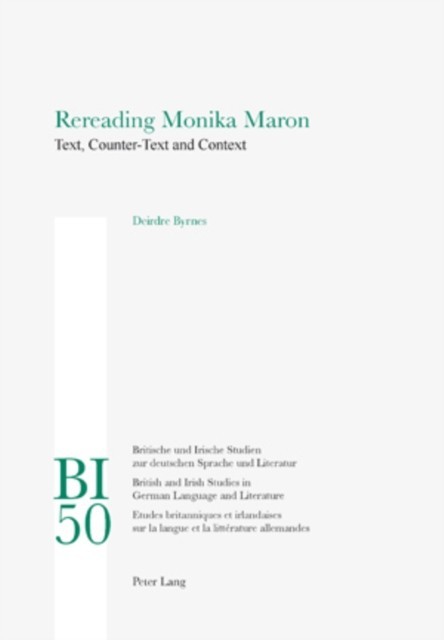 Rereading Monika Maron main product photo