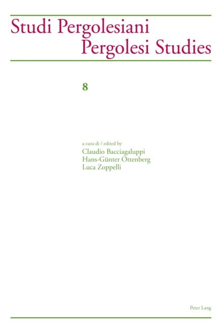 Studi Pergolesiani Pergolesi Studies main product photo