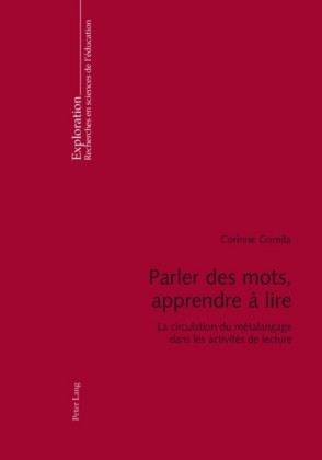 Parler des mots, apprendre a lire