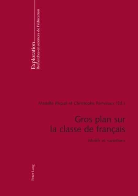 Gros plan sur la classe de francais main product photo