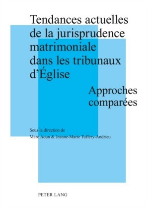 Tendances actuelles de la jurisprudence matrimoniale dans les tribunaux d'Eglise