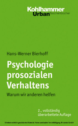 Psychologie prosozialen Verhaltens