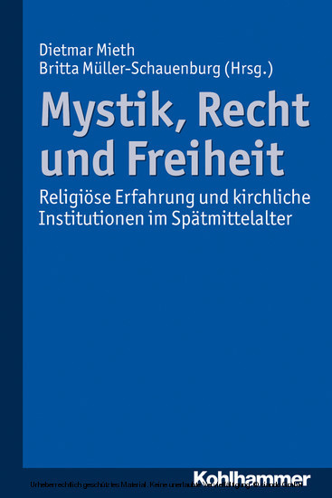 Mystik, Recht und Freiheit main product photo