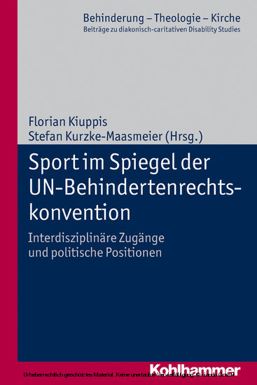 Sport im Spiegel der UN-Behindertenrechtskonvention main product photo