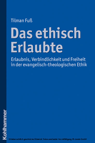 Das ethisch Erlaubte main product photo