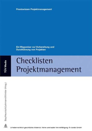 Checklisten Projektmanagement (E-Book, PDF)