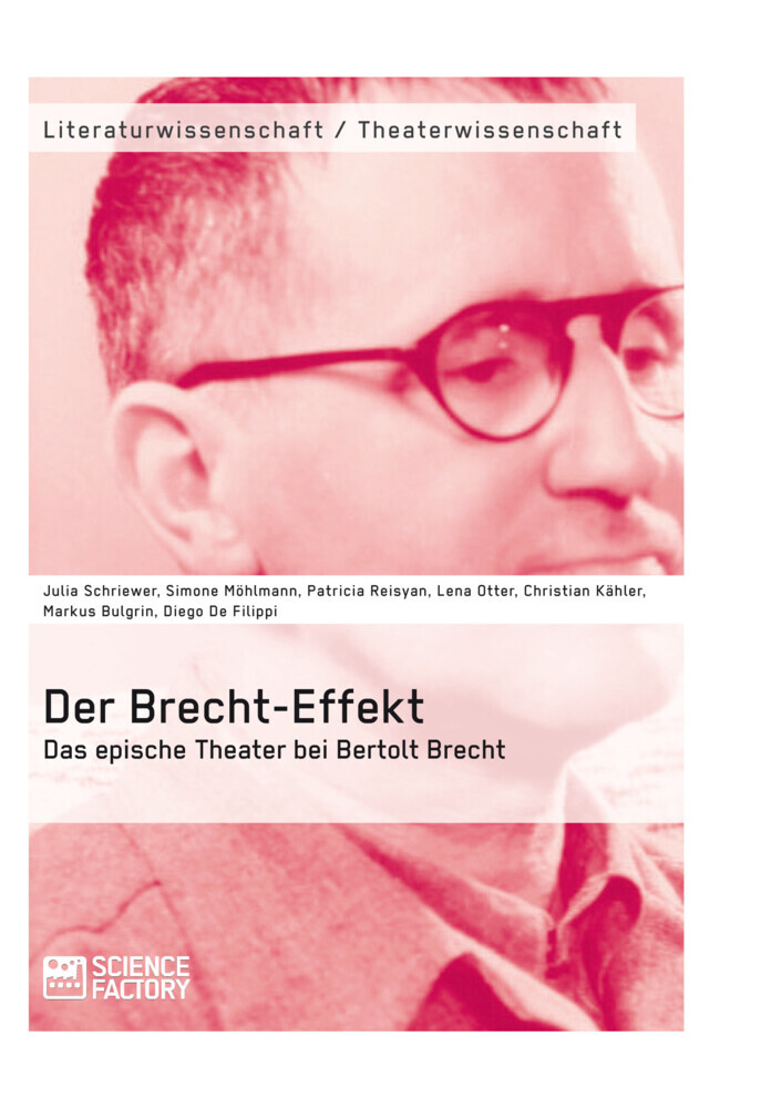 Der Brecht-Effekt. Das epische Theater bei Bertolt Brecht main product photo