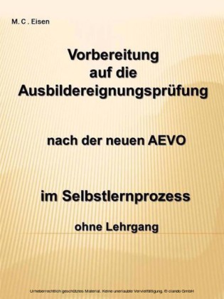 Vorbereitung auf die Ausbildereignungsprüfung im Selbstlernprozess