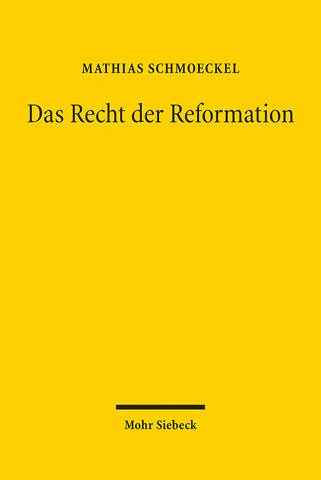 Das Recht der Reformation main product photo
