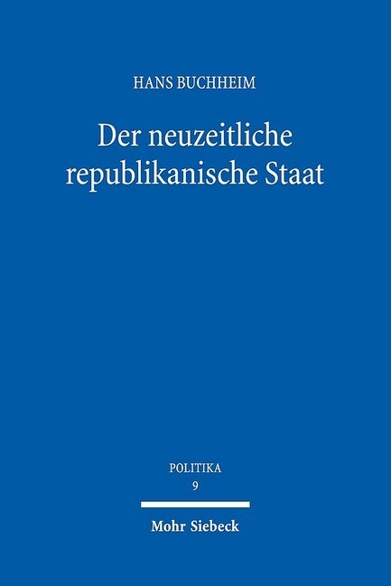 Der neuzeitliche republikanische Staat main product photo