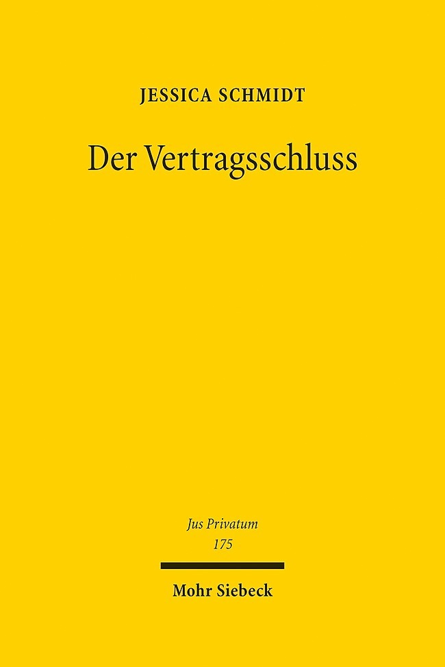 Der Vertragsschluss main product photo