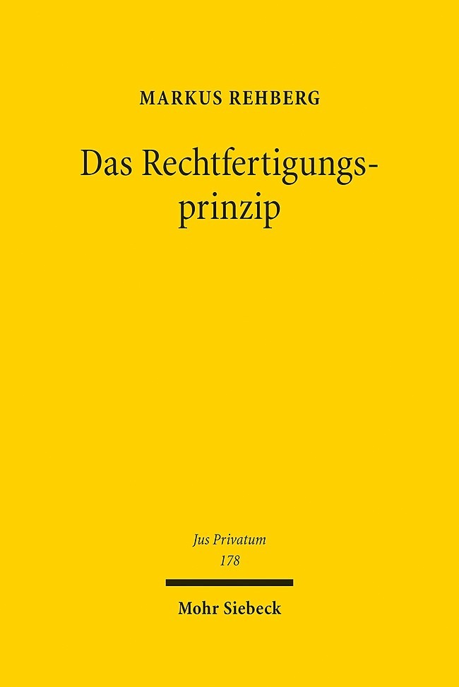 Das Rechtfertigungsprinzip main product photo