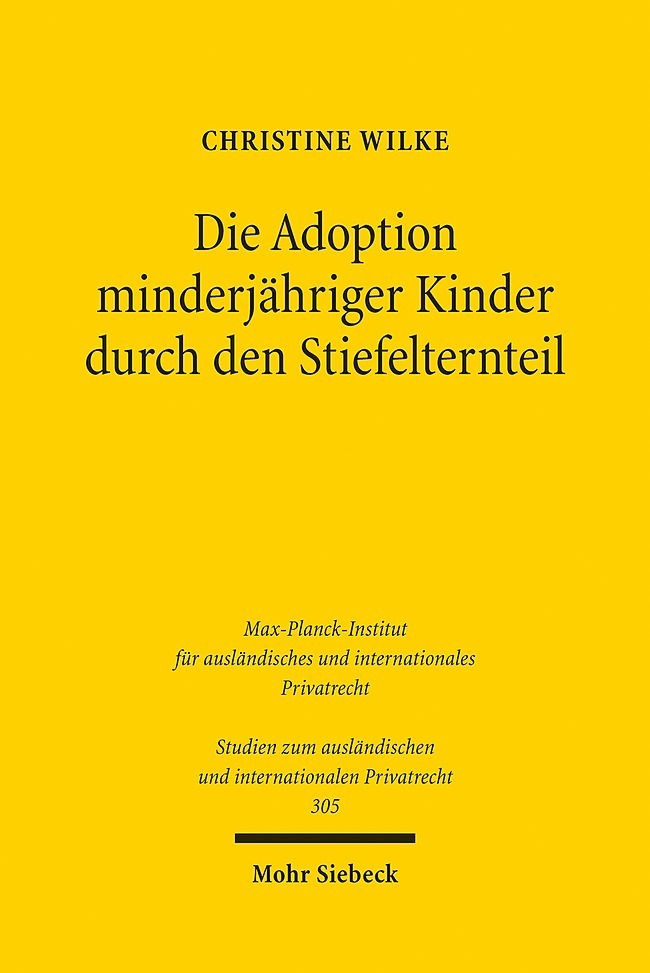 Die Adoption minderjähriger Kinder durch den Stiefelternteil main product photo
