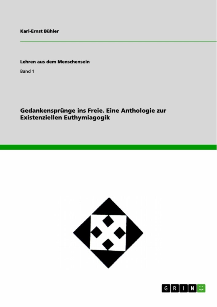 Gedankensprünge ins Freie. Eine Anthologie zur Existenziellen Euthymiagogik main product photo