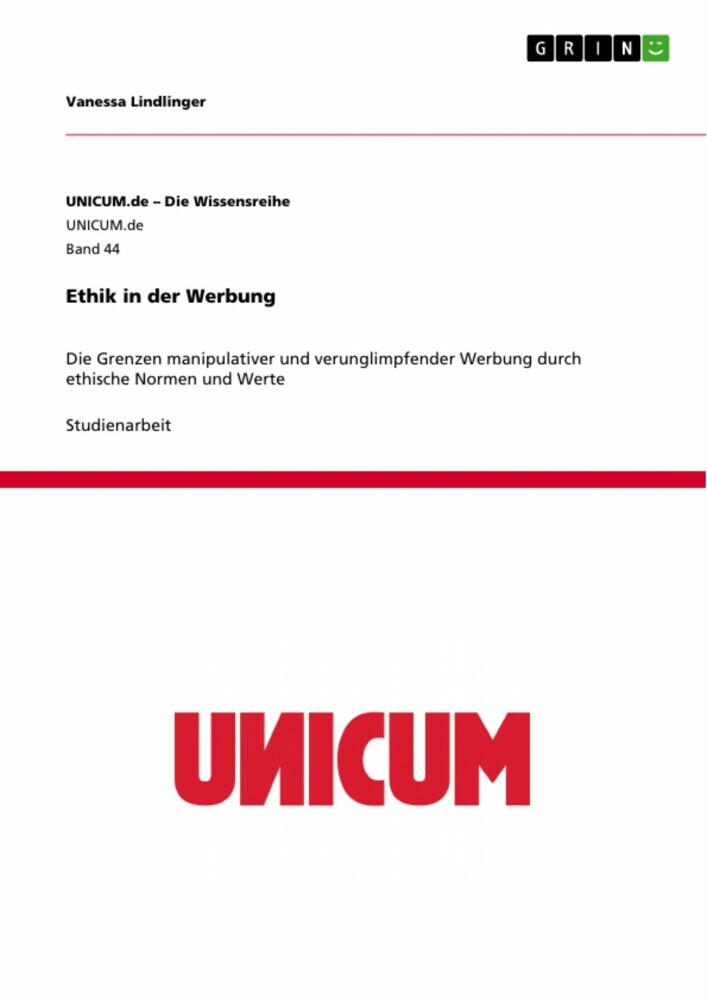 Ethik in der Werbung main product photo