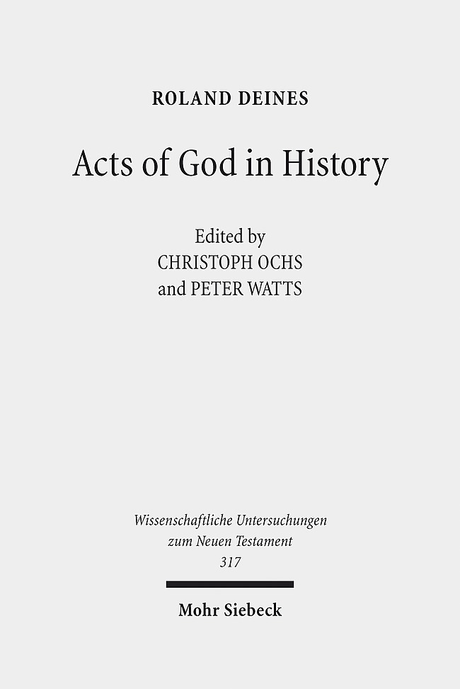 Acts of God in History main product photo